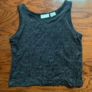 Christie & Jill Sleeveless Crop Top Size M